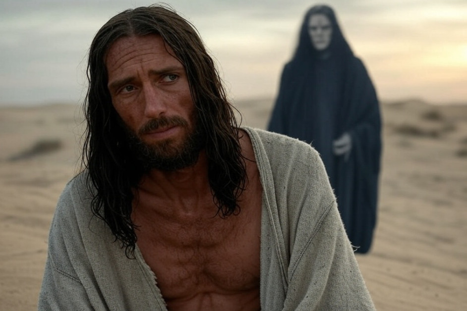 Jezus kuszony na pustyni