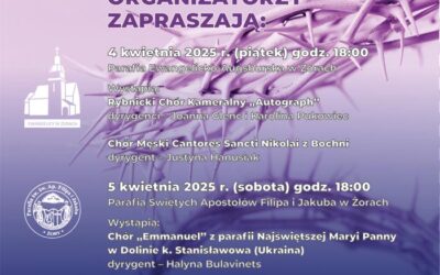 4-5 kwietnia III Międzynarodowy Ekumeniczny Koncert Muzyki Pokutnej i Pasyjnej w Żorach