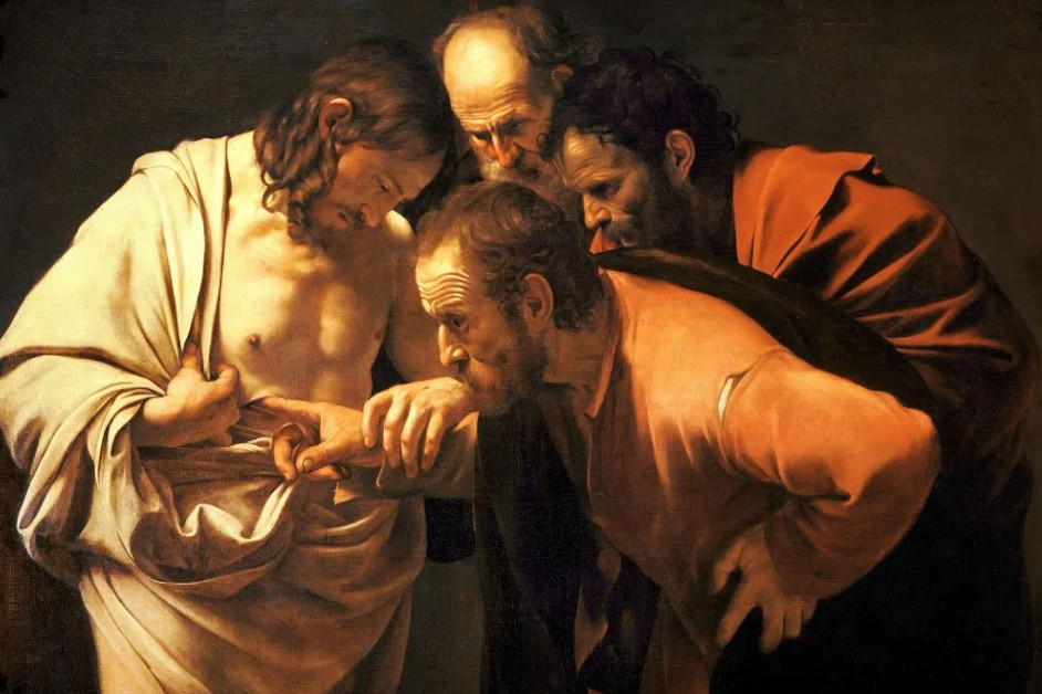 Caravaggio – Jezus i św. Tomasz