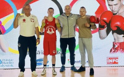 Łomża: Młody bokser z Łomży wicemistrzem Polski