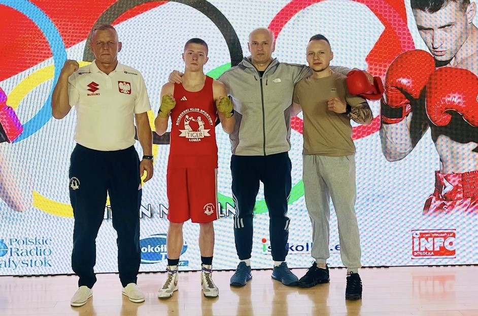 Łomża: Młody bokser z Łomży wicemistrzem Polski