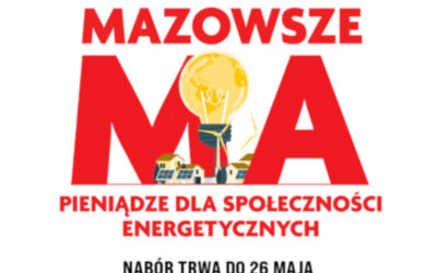 Mazowsze: Trwa nabór do programu dotyczącego spółdzielni energetycznych