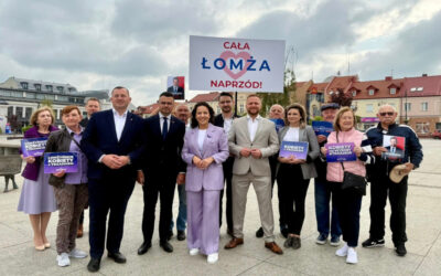 Łomża: Lokalni politycy zachęcają do głosowania na Rafała Trzaskowskiego