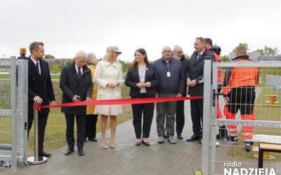 Łomża: Zmodernizowane lądowisko przy szpitalu otwarte
