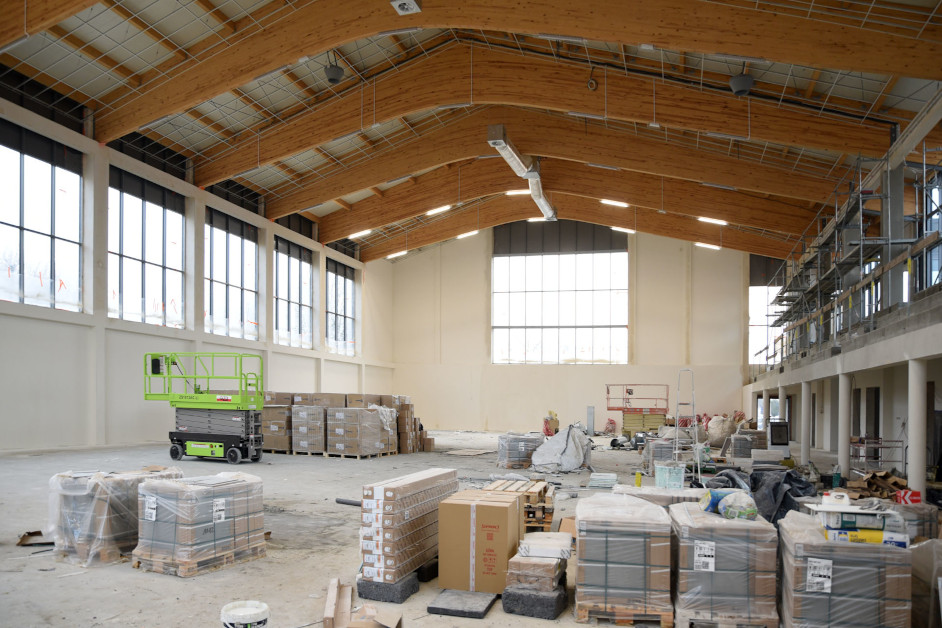 Powiat kolneński: Budowa nowoczesnej hali sportowej zmierza ku końcowi