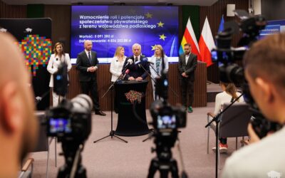 Podlaskie: Projekt strategiczny wzmocni trzeci sektor
