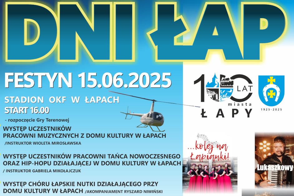 DNI ŁAP PLAKAT