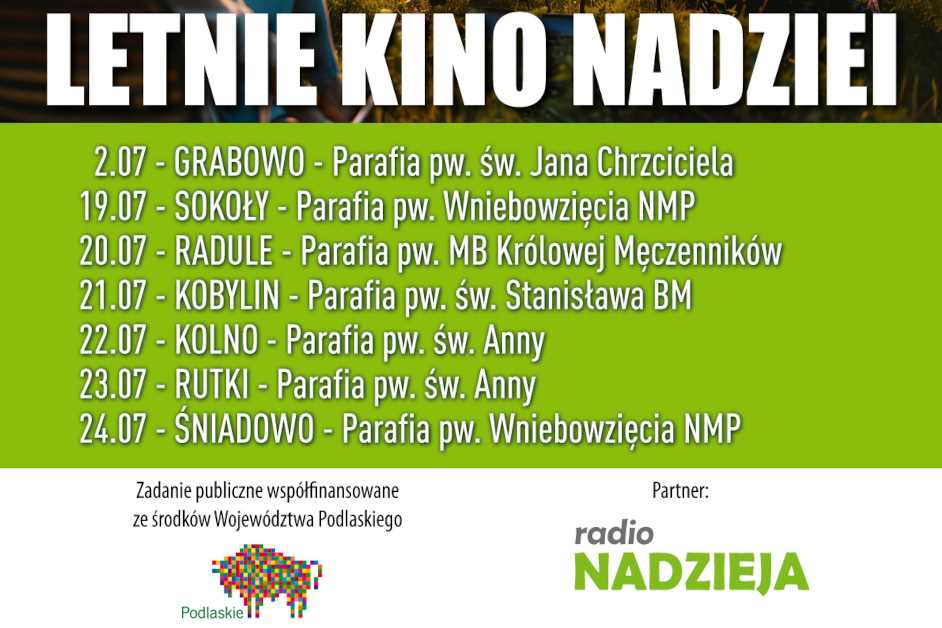 Letnie Kino Nadziei plakat