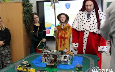 Gmina Łomża: Niezwykła budowla z klocków Lego. Król Chrobry był dumny