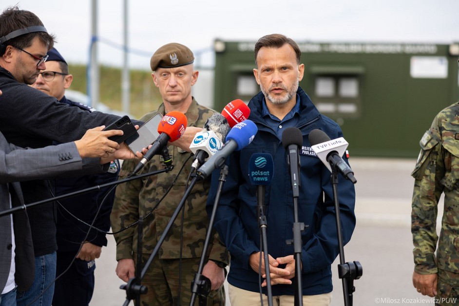 Podlaskie: Rozpoczęły się kontrole na granicach Polski.