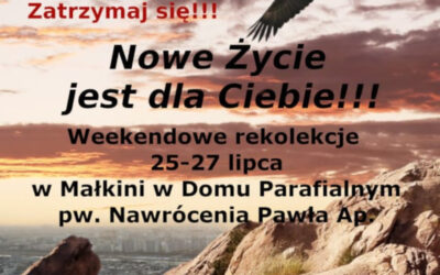 Wiara: Parafia w Małkini Górnej zaprasza na Kurs Nowe Życie