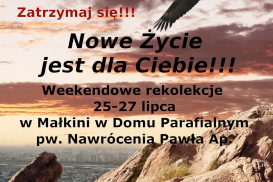 Kurs Nowe Życie Małkinia plakat