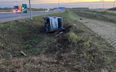 Region: Groźny wypadek busa obok Konarzyc. Dzieci wśród poszkodowanych