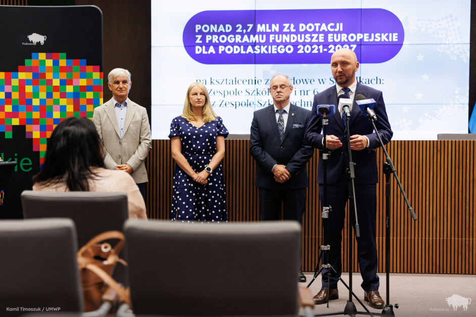 Podlaskie Suwałki dotacja na szkoły