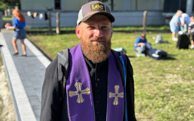 GD: ks. Łukasz Gołaszewski, przewodnik 41. Łomżyńskiej Pieszej Pielgrzymki na Jasną Górę