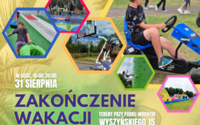 Łomża: MOSiR: Sport, zabawa i rodzinna integracja – Zakończenie Wakacji z MOSiR!
