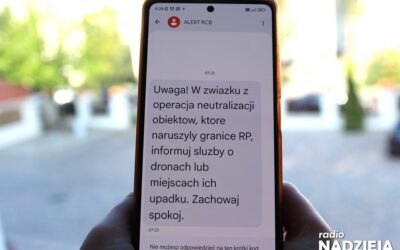 Kraj: Alerty dla mieszkańców części województw, w tym podlaskiego i mazowieckiego