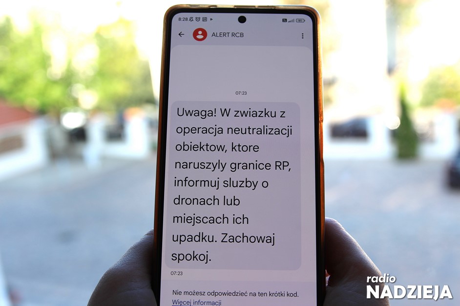 Kraj: Alerty dla mieszkańców części województw, w tym podlaskiego i mazowieckiego