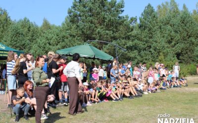 Czerwony Bór: Najmłodsi pożegnali lato wspólnie z myśliwymi z PZŁ Łomża!