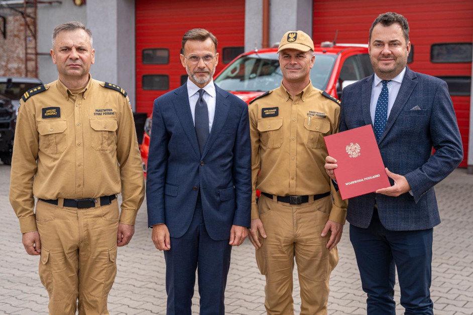 Łomża straż pieniądze