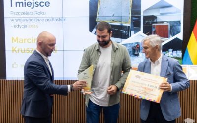 Podlaskie: Znamy laureatów konkursu „Pszczelarz Roku 2025”