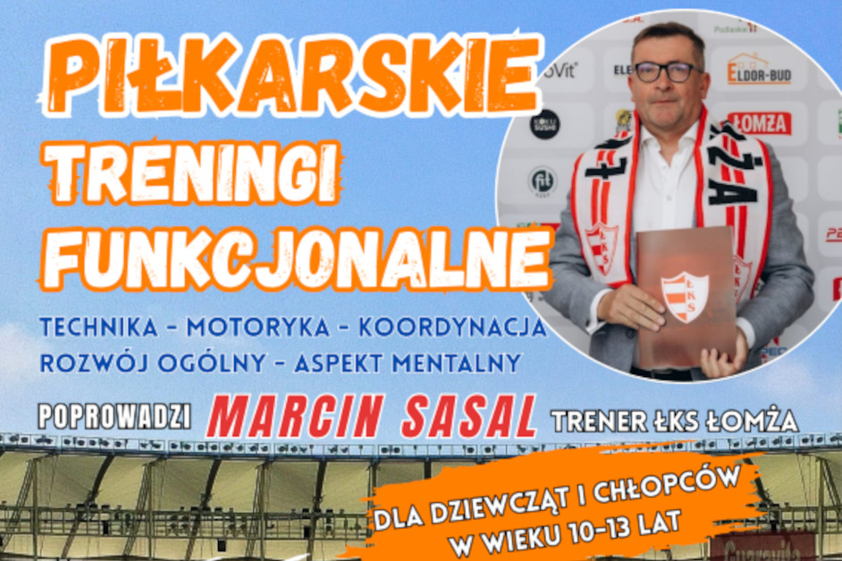 Łomża: MOSiR i trener ŁKS-u zapraszają dzieci na zajęcia. Wyjątkowa okazja