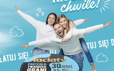 Mlekpol: Stawia na białko – nowy twarożek grani Łaciaty Protein+ już na sklepowych półkach
