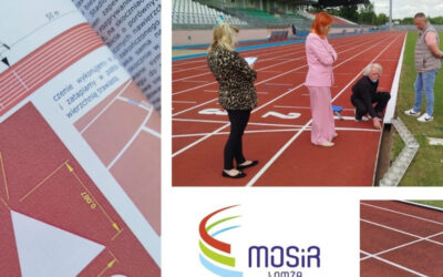 Łomża: Stadion Miejski przy ulicy Zjazd z certyfikatem PZLA