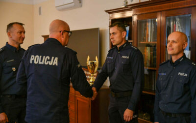 Region: Policjant z Kolna najlepszym dochodzeniowcem w Polsce!