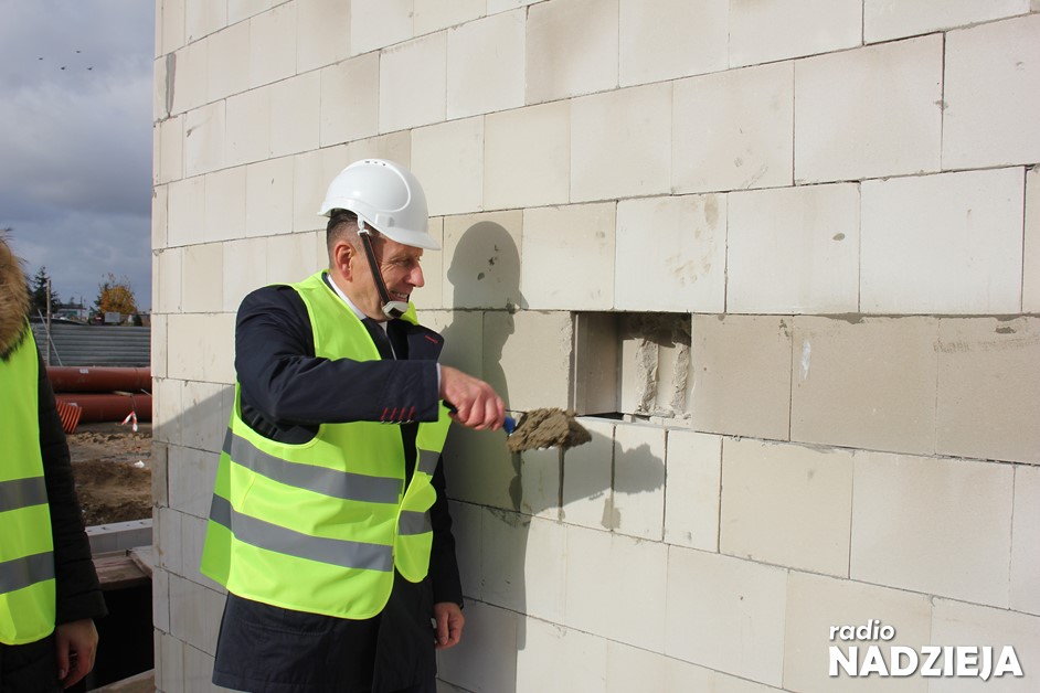 Powiat Kolneński: Kamień węgielny pod budowę Zakładu Opiekuńczo-Leczniczego wmurowany