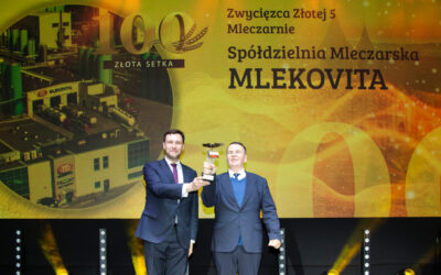 Mlekovita: Trzy nagrody dla Grupy Mlekovita w rankingu Złota 100 Polskiego Rolnictwa