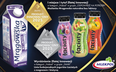Mlekpol: Produkty SM Mlekpol wśród Złotych Innowacji FMCG & Retail 2025