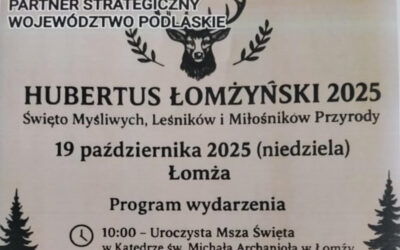 Region: Zaproszenie na Hubertusa Łomżyńskiego. „Będzie smacznie, pysznie i wesoło”