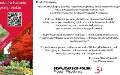 Ostrołęka: Miasto pyta mieszkańców o inwestycje z funduszu szwajcarskiego