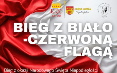 Gmina Łomża: Zaproszenie na Bieg z Biało-Czerwoną Flagą