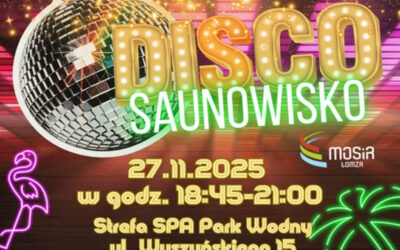 Łomża: MOSiR zaprasza na kolejny wieczór saunowy