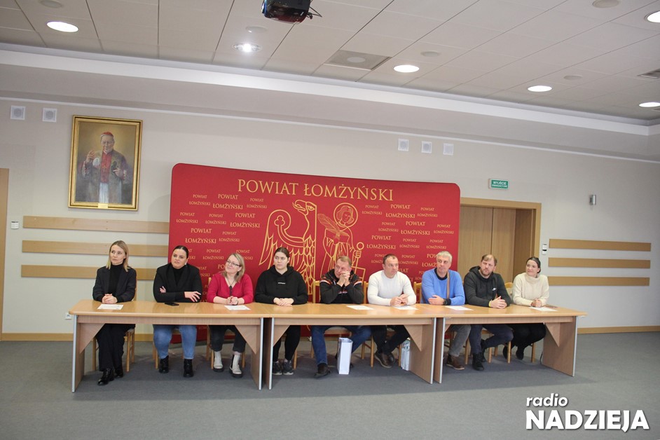 Powiat Łomżyński: Wizyta delegacji z Łotwy i rozmowy o sporcie