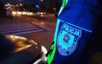 Łomża: Pijany wjechał na ścieżkę rowerową. Myślał, że uniknie kontroli