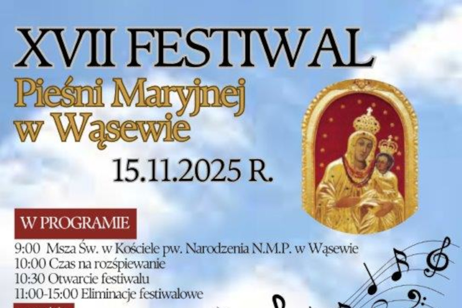 Wąsewo festiwal plakat