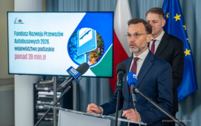 Podlaskie: Nabór wniosków o wsparcie z Funduszu Rozwoju Przewozów Autobusowych