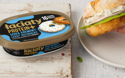 Mlekpol: Serek Łaciaty Protein+ z certyfikatem „Dobry Produkt”