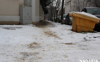Łomża: Wyznaczono specjalny punkt do wywozu śniegu