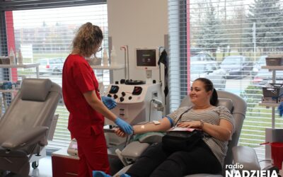 Łomża: Akcja „Choinka dla życia” przyciągnęła tłumy krwiodawców