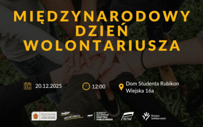 Łomża: Zaproszenie na Dzień Wolontariusza