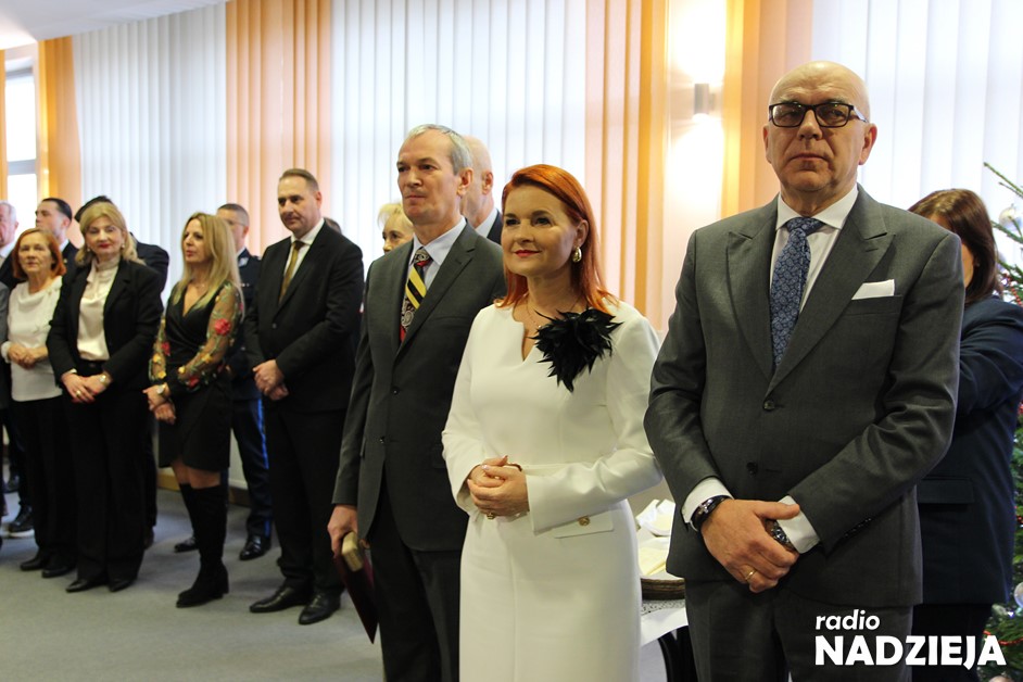 Powiat Łomżyński: Świąteczne spotkanie w Starostwie Powiatowym