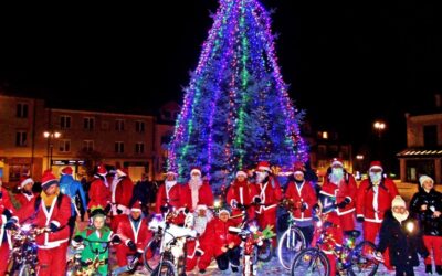 Łomża: Mikołaje na rowerach opanują ulice miasta