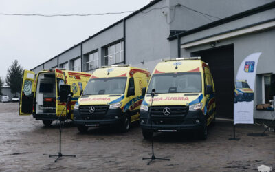 Podlaskie: Trzy nowe karetki trafiły do Wojewódzkiej Stacji Pogotowia Ratunkowego