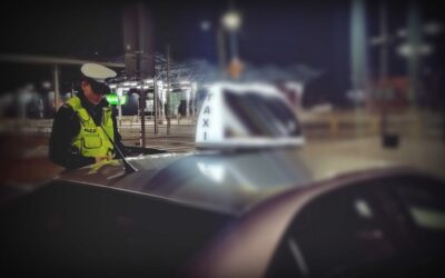 Łomża: Policja kontrolowała taksówki – zatrzymane 2 dowody rejestracyjne