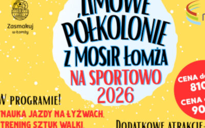Łomża: Ferie dla dzieci bez nudy? MOSiR Łomża ma na to plan!