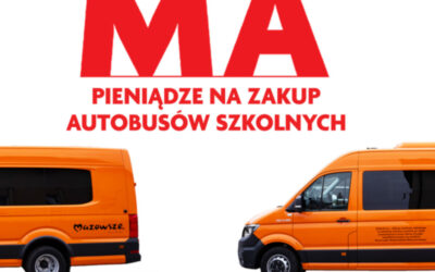 Mazowieckie: Samorząd województwa pomoże w zakupie szkolnych autobusów